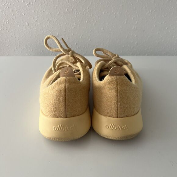 Allbirds Wool Runners WR Women’s Shoes Lace Up Sneakers‎ Yellow Size 9 W9 Merino - Picture 5 of 8